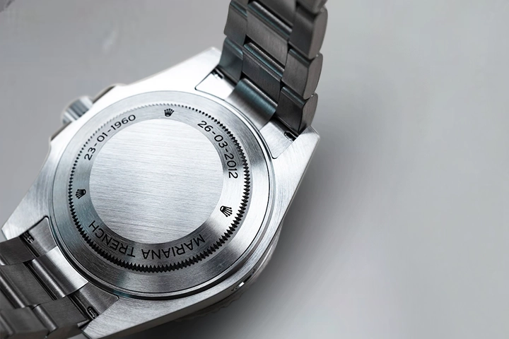 Rolex Deepsea case back