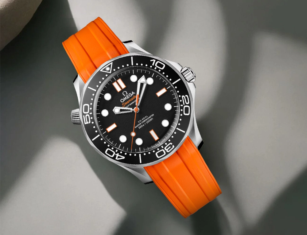 Omega Seamaster Diver 300M in Orange