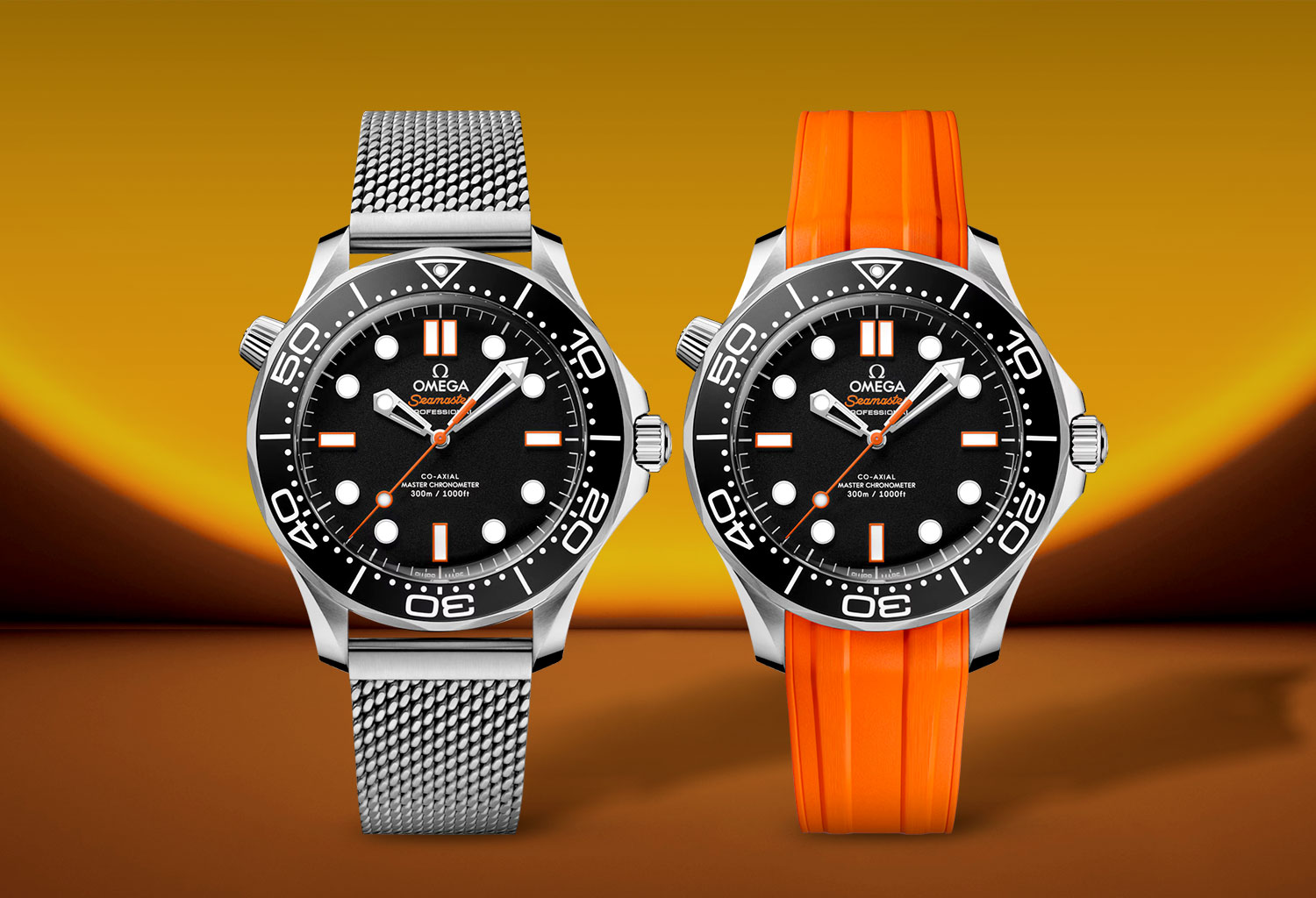Omega Orange Seamaster Diver