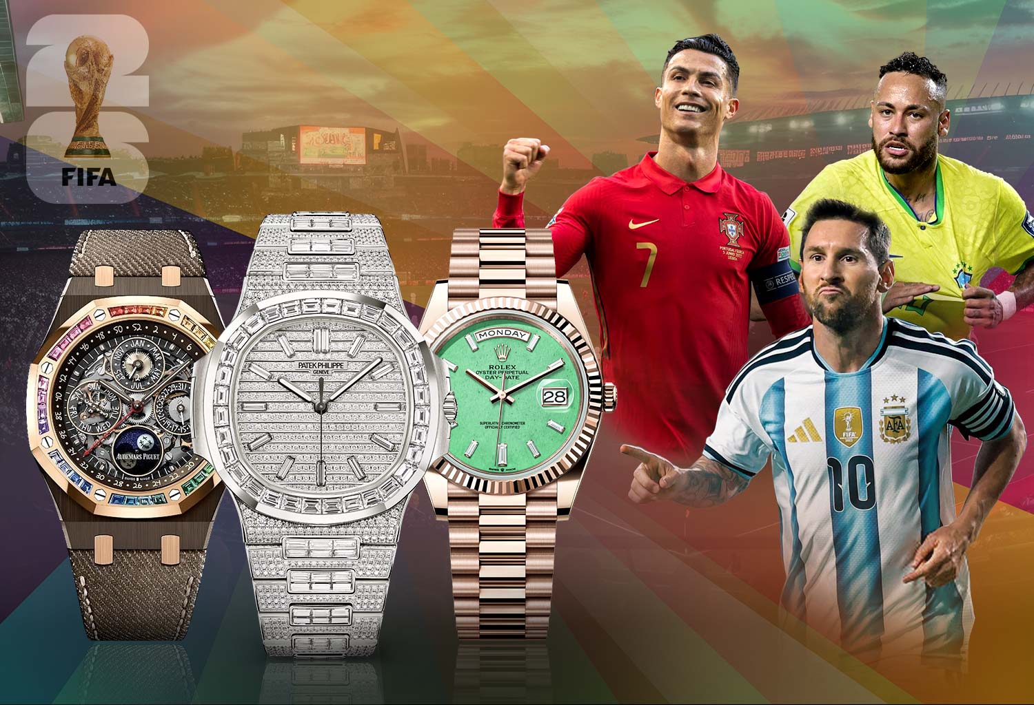 The Finest Luxury Watches Seen at the 2026 FIFA World Cup  So Far 
