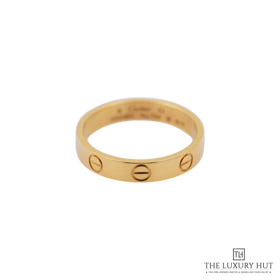 Cartier Love Wedding Ring Gold Size 53