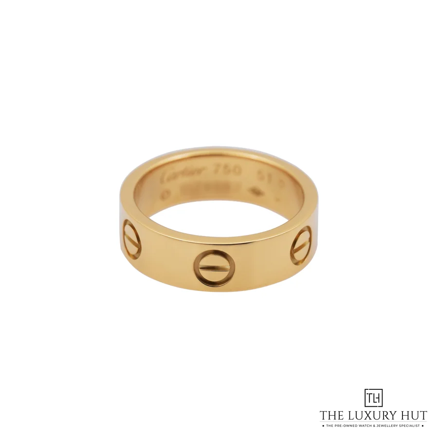 Cartier 18ct Yellow Gold Love Ring 51 L